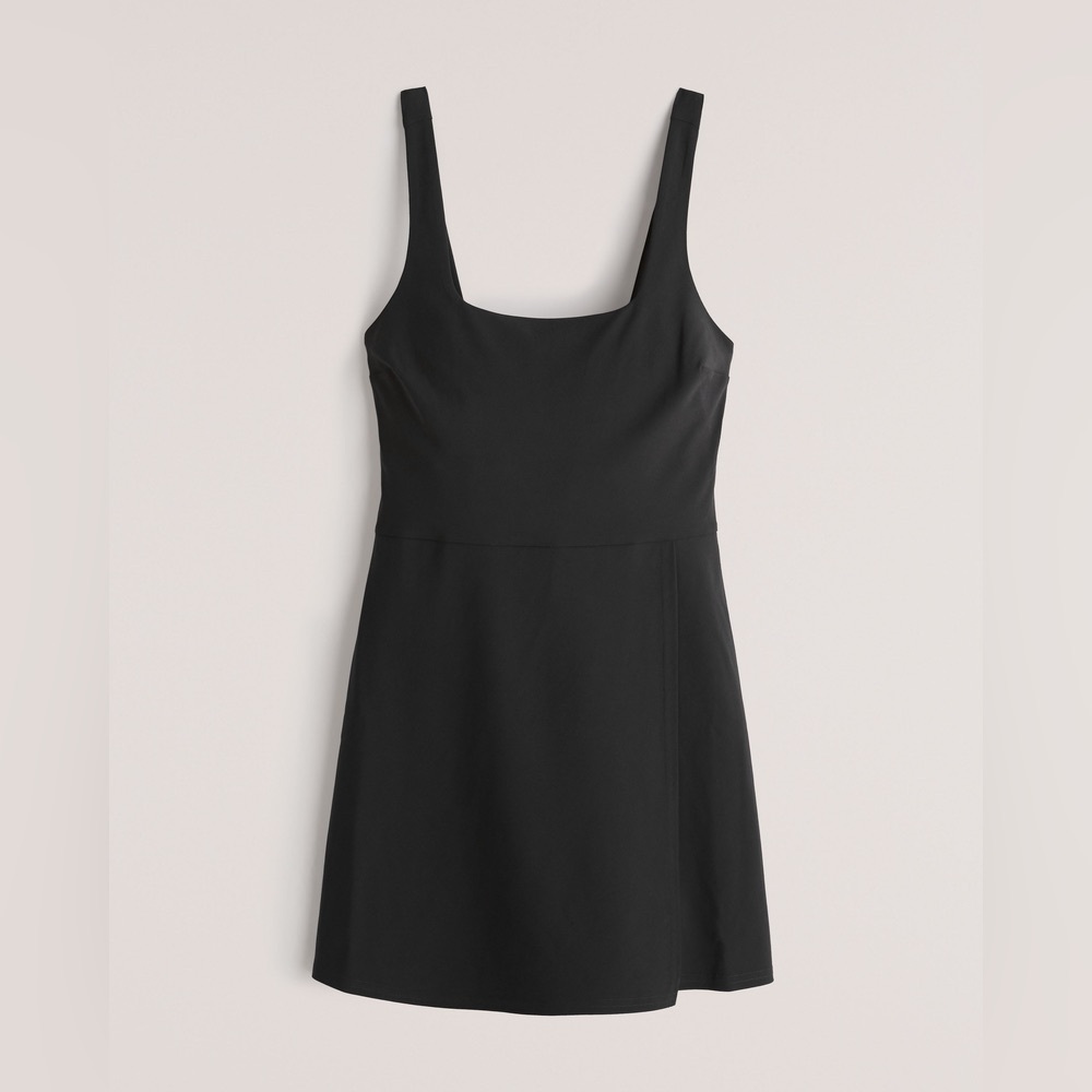 Active by Abercrombie & Fitch Traveler Wrap Mini Dress, Small Tall